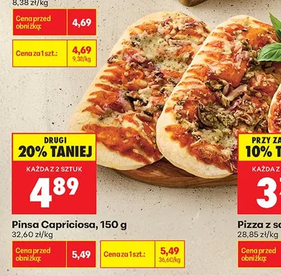 Pinsa Capriciosa promocja w Biedronka