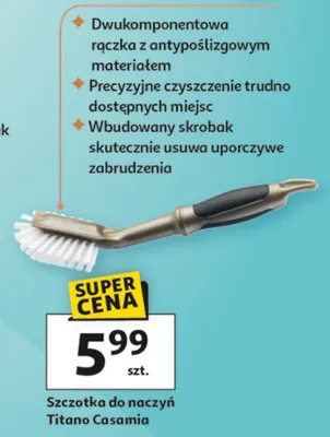 Szczotka do naczyń promocja w Auchan