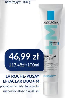 Krem przeciw niedoskonałościom La Roche-Posay Effaclar Duo+ M promocja w DOZ.PL
