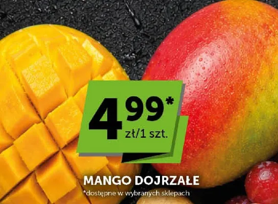 Mango dojrzałe promocja w Groszek