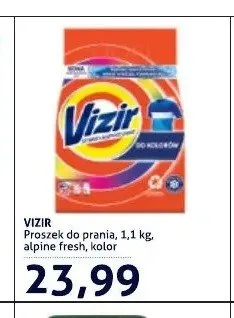 Proszek do prania Vizir Kolor promocja w Blue Stop