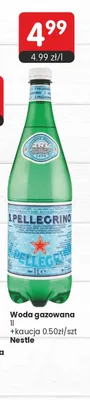 Woda gazowana S.Pellegrino promocja w Market Point