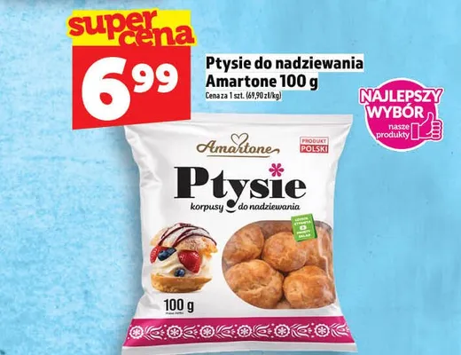 Ptysie do nadziewania Amartone promocja w TOPAZ