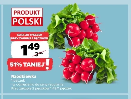 Rzodkiewka promocja w Netto
