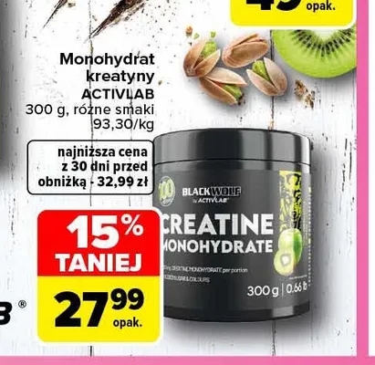 Monohydrat kreatyny Activlab promocja w Carrefour