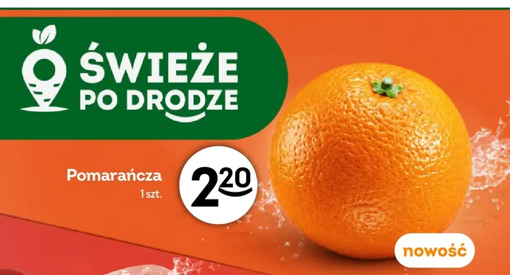 Pomarańcza promocja w Żabka