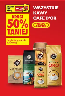 Wszystkie kawy Cafe D'Or DRUGA -50% promocja w Biedronka