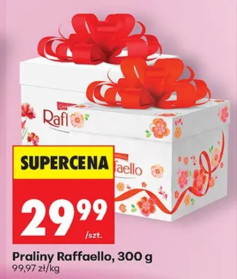 Praliny Raffaello promocja w Biedronka
