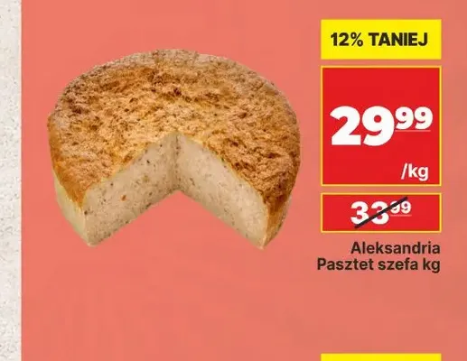 Pasztet szefa Aleksandria promocja w API Market