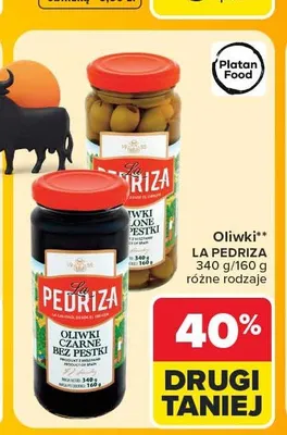 Oliwki zielone bez pestki La Pedriza promocja w Carrefour