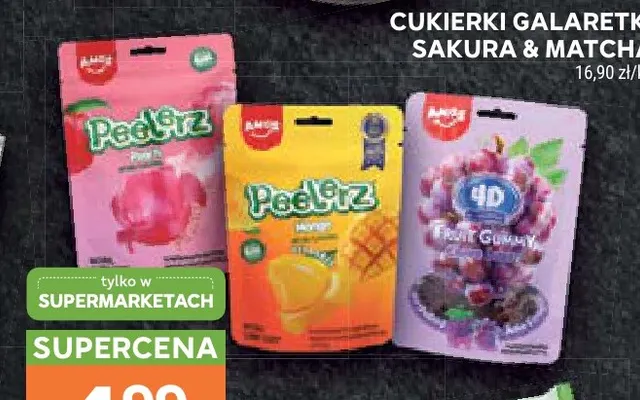 Żelki Peelerz Amos promocja w Stokrotka