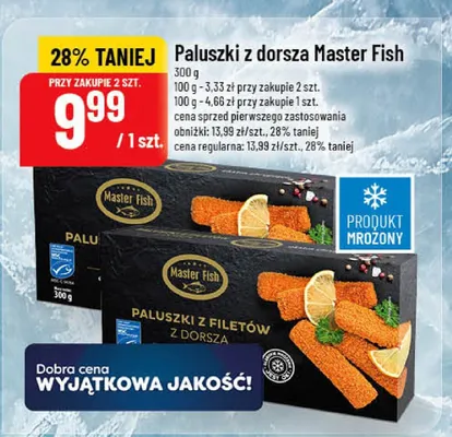 Paluszki z dorsza promocja w POLOmarket