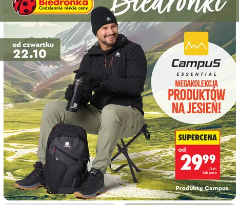 Produkty Campus promocja w Biedronka