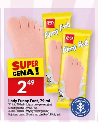 Lody Funny Foot promocja w Twój Market