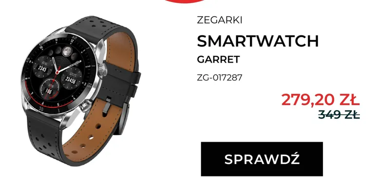 Smartwatch Garret ZG-017287 promocja w Briju