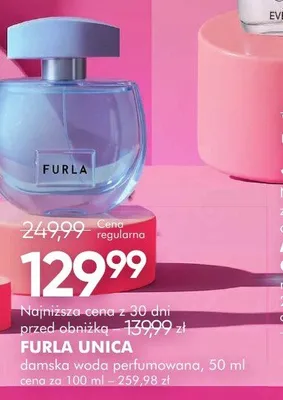 Damska woda perfumowana Furla Unica promocja w Super-Pharm