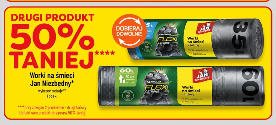 Worki na śmieci Jan Niezbędny promocja w POLOmarket