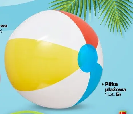 Piłka plażowa promocja w Netto