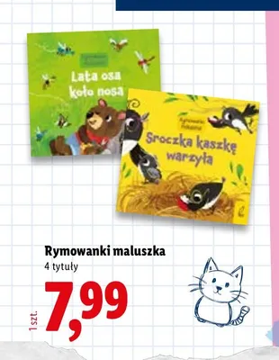 Książka Rymowanki maluszka promocja w Lidl