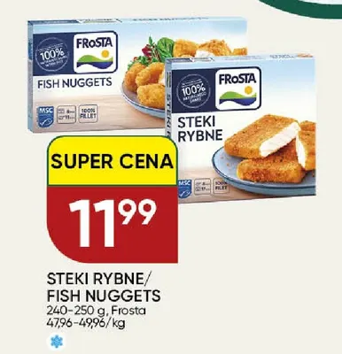 Steki rybne Frosta promocja w Chata Polska