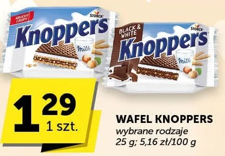 Wafel Knoppers promocja w Groszek