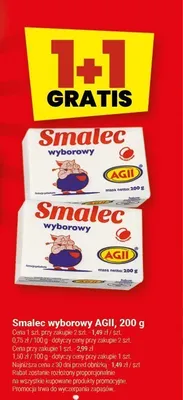 Smalec wyborowy AGII promocja w Twój Market