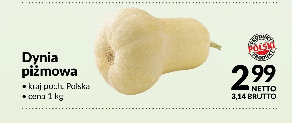Dynia piżmowa polska promocja w Makro