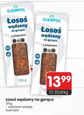 Łosoś wędzony na gorąco wybrane rodzaje promocja w Market Point