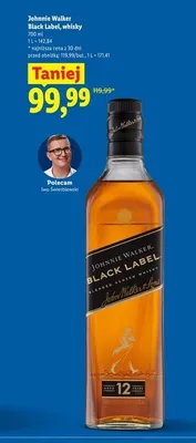 Whisky Johnnie Walker Black Label promocja w Lidl