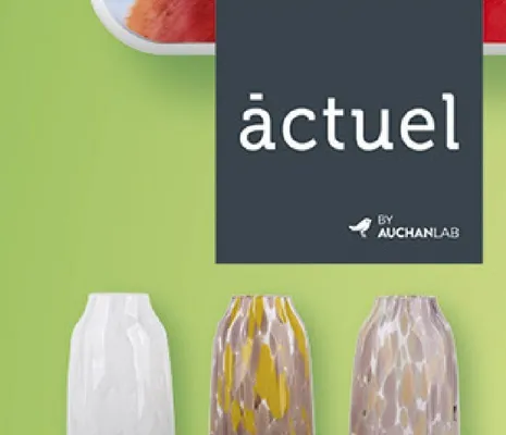 Wazon szklany Actuel promocja w Auchan