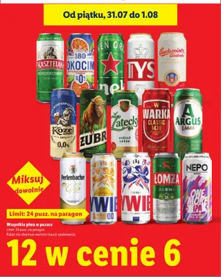 Piwo Perlenbacher Pils promocja w Lidl