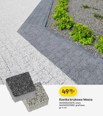 Kostka brukowa promocja w Castorama