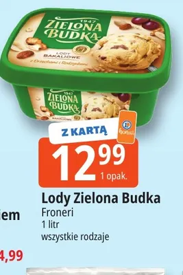 Lody Zielona Budka promocja w Leclerc