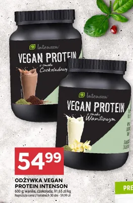 Odżywka vegan protein waniliowy promocja w Stokrotka
