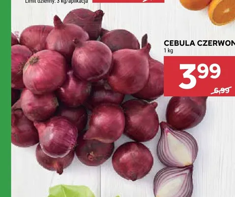 Cebula czerwona promocja w Stokrotka