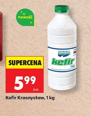 Kefir Krasnystaw promocja w Biedronka