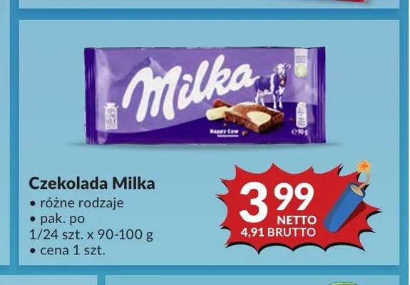 Czekolada Milka promocja w Makro