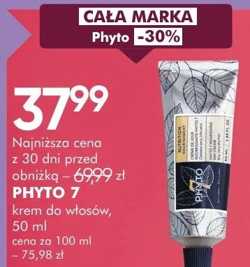 Krem PHYTO 7 krem do włosów promocja w Makro