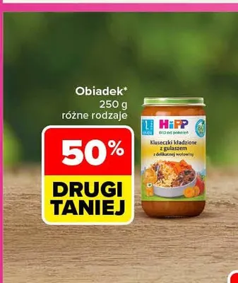 Obiadek HiPP promocja w Carrefour