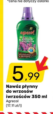 Nawóz płynny do wrzosów i wrzośców Agrecol promocja w Bricomarche