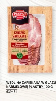 Karczek zapiekany w glazurze karmelowej plastry Pekpol promocja w Selgros