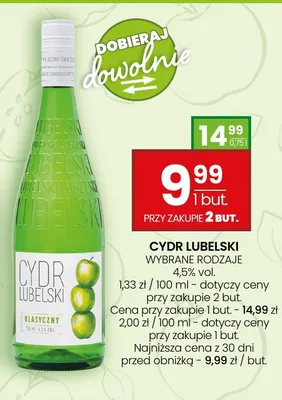 Cydr Lubelski Klasyczny promocja w Twój Market