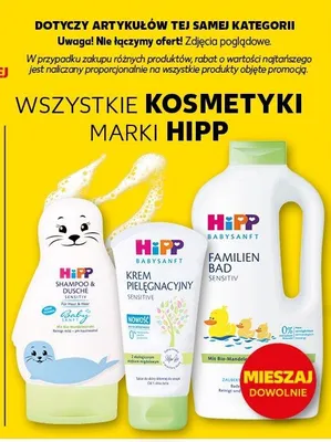 Kosmetyki HiPP Babysanft promocja w Kaufland