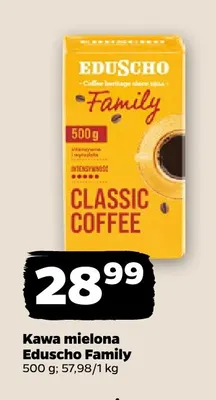 Kawa mielona Eduscho Family promocja w Netto