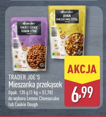Mieszanka przekąsek Trader Joe's Lemon Cheesecake Style promocja w Aldi