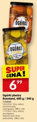 Ogórki plastry promocja w Twój Market