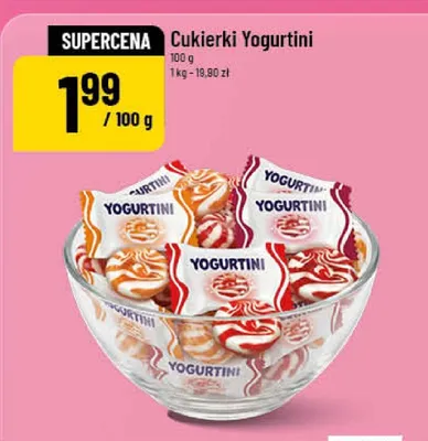 Cukierki Yogurtini promocja w POLOmarket