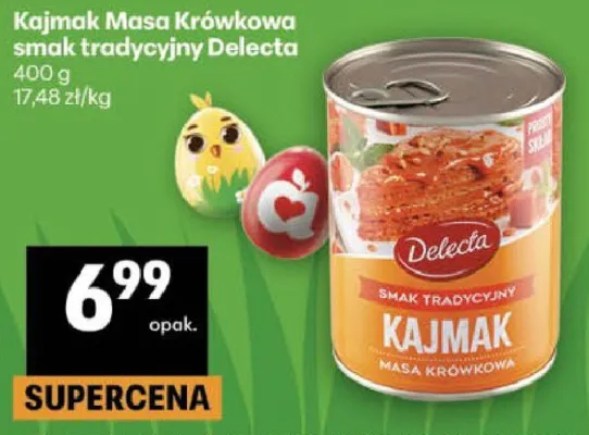 Kajmak Masa Królewska smak tradycyjny promocja w Delikatesy Centrum