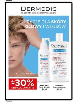 Szampon kuracja do skóry głowy i włosów Dermedic Capilarte promocja w Ziko Dermo