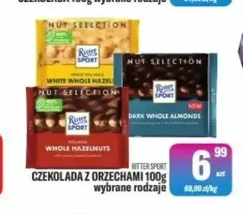 Czekolada z orzechami Ritter Sport promocja w Tomi Markt